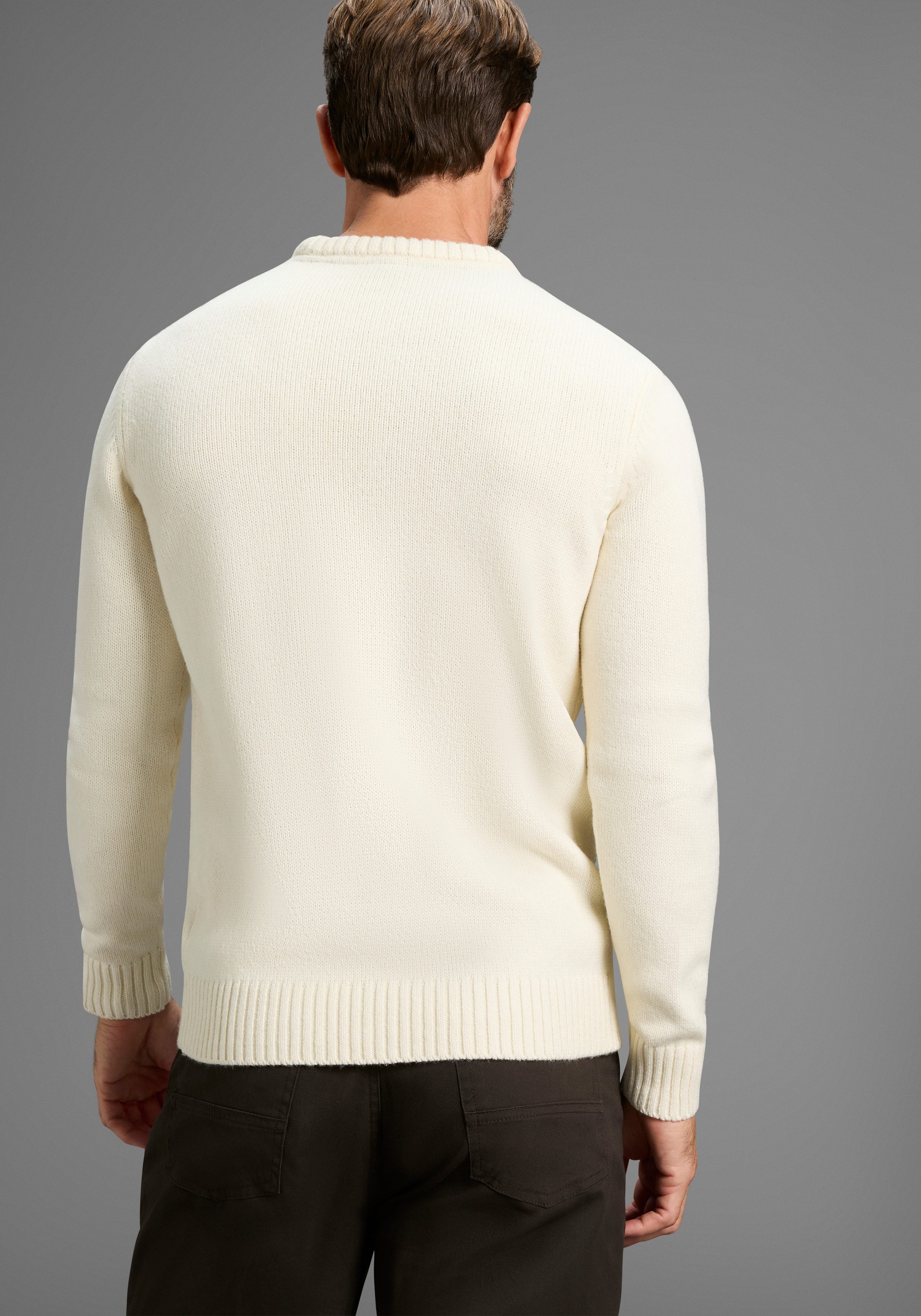 Man's World Rundhalspullover Neue Kollektion! in günstig online kaufen
