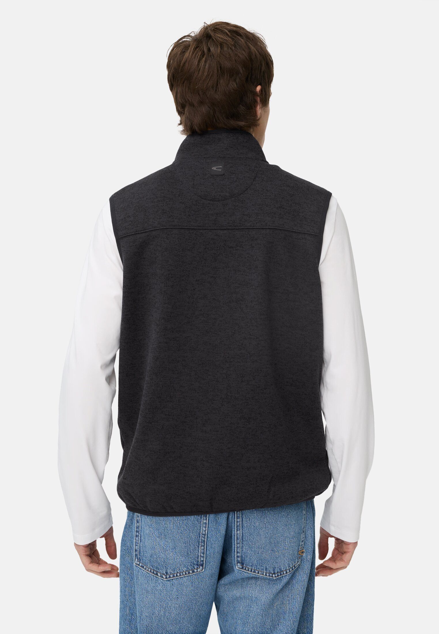 camel active Fleeceweste mit Stehkragen ärmellos günstig online kaufen