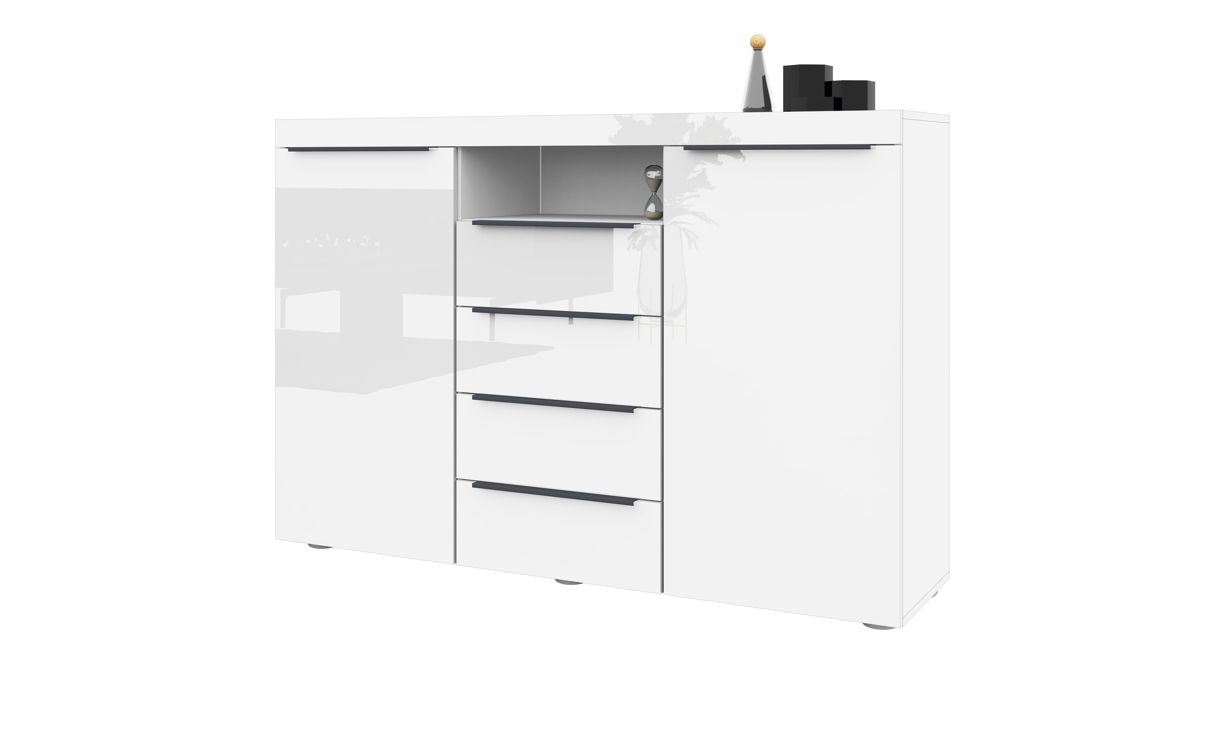 borchardt Möbel Highboard Levada, Breite 139 günstig online kaufen