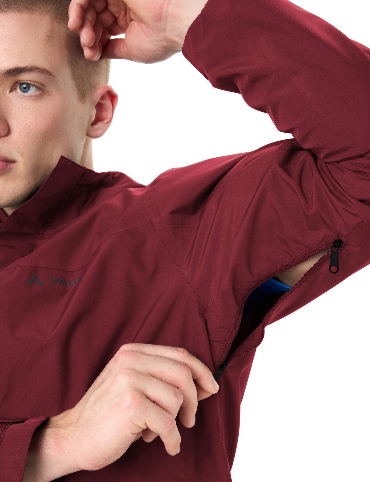VAUDE Outdoorjacke MEN'S STRATHCONA JACKET sportlicher Stil, winddicht, wasserdicht – Bild 5 von 5