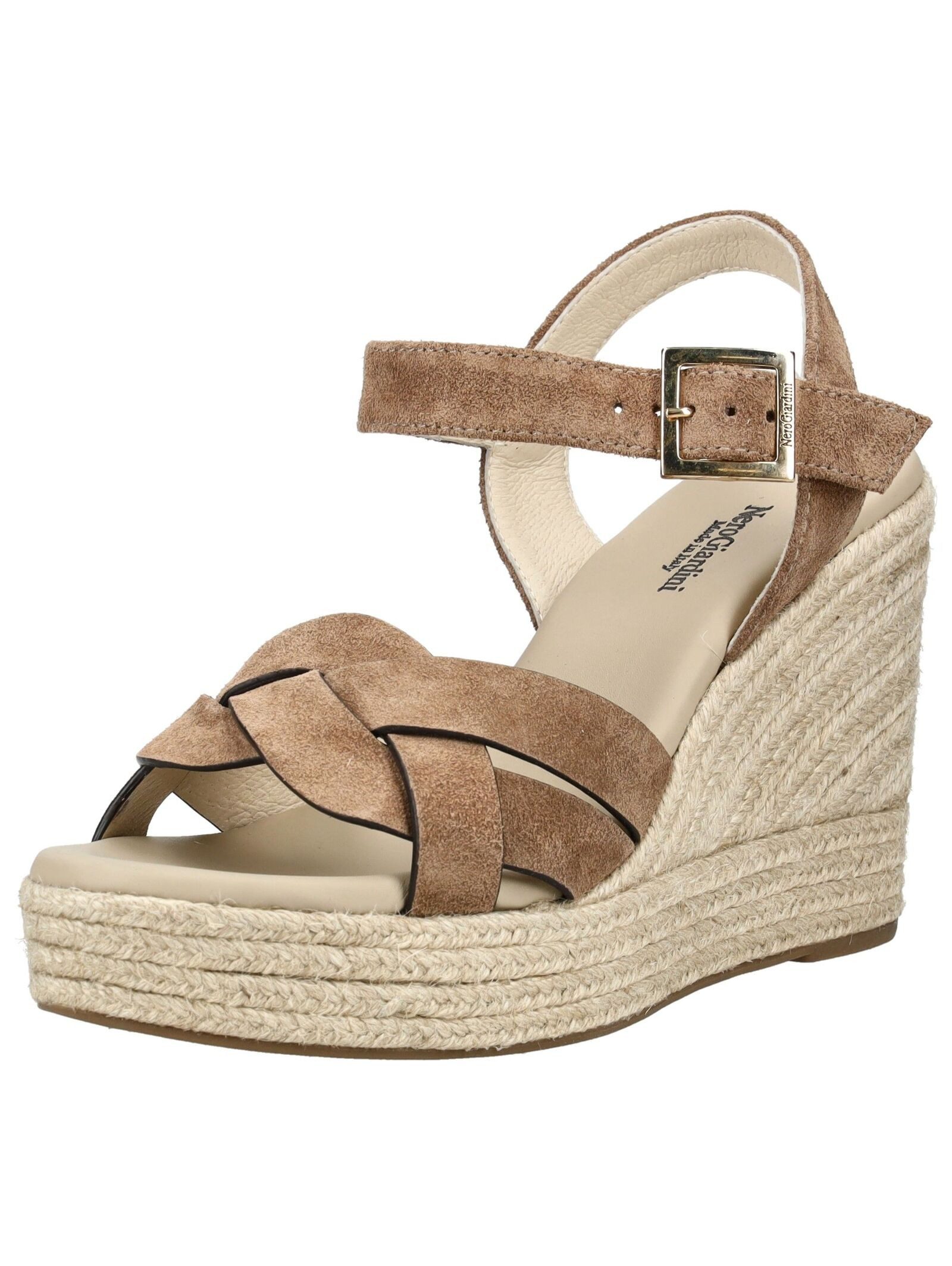 Nero Giardini Nero Giardini Sandalen Veloursleder Keilsandalette