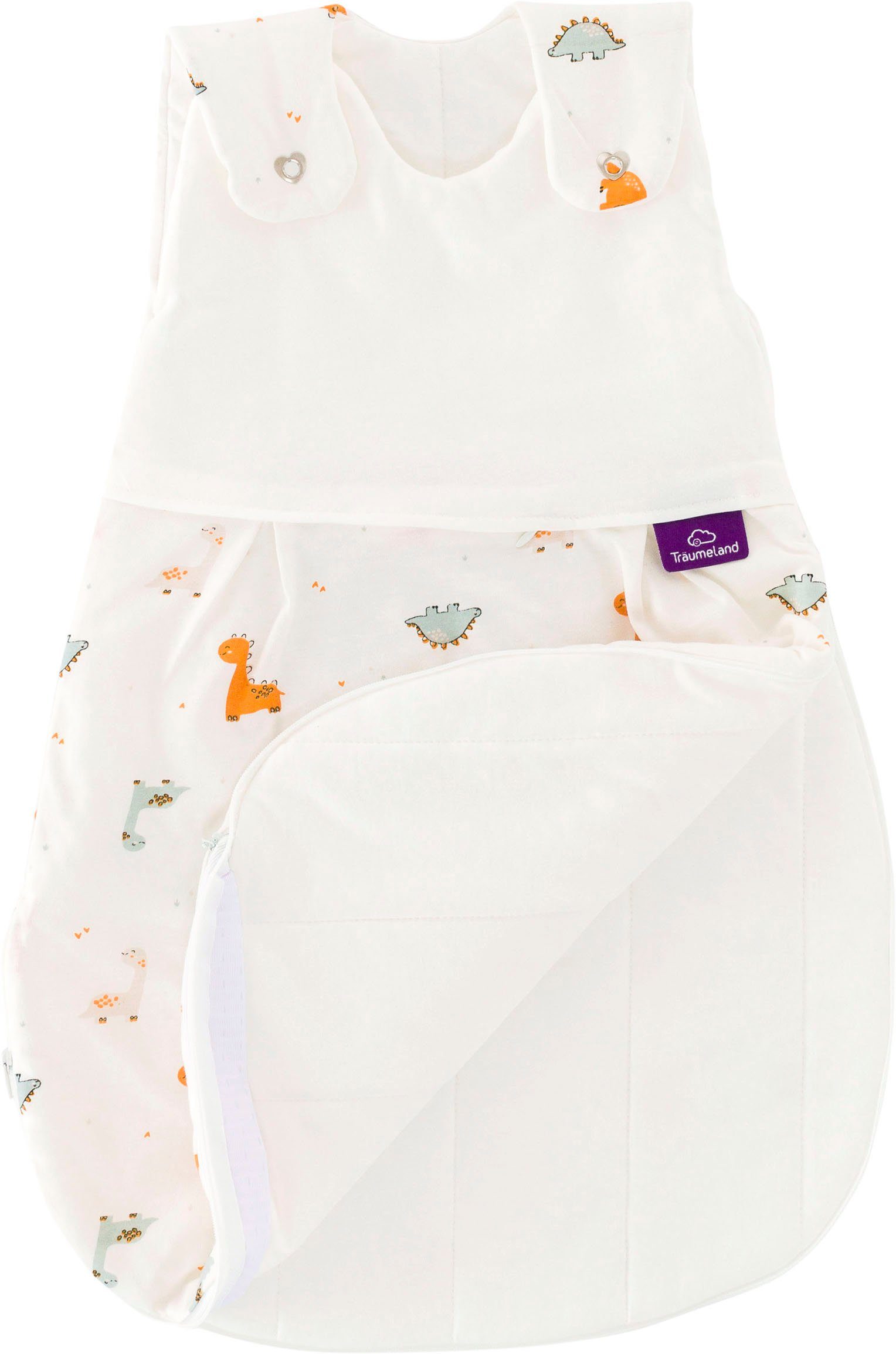 Träumeland Babyschlafsack Außenschlafsack LIEBMICH, Design Dinolino (1 tlg)