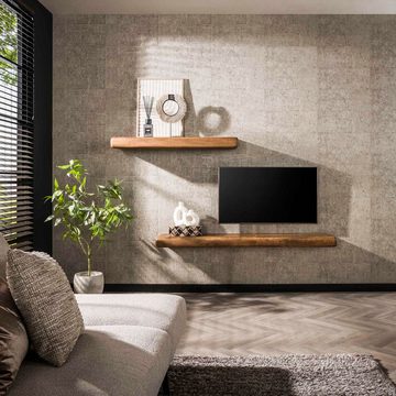 RINGO-Living Sideboard Lowboard Mariel aus Mangoholz in Natur 1180mm, Möbel