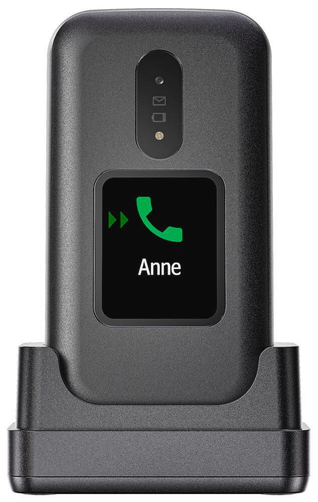 Doro 2880 (ohne Netzteil) Klapphandy (7,2 cm/2,83 Zoll, 0,3 MP Kamera)