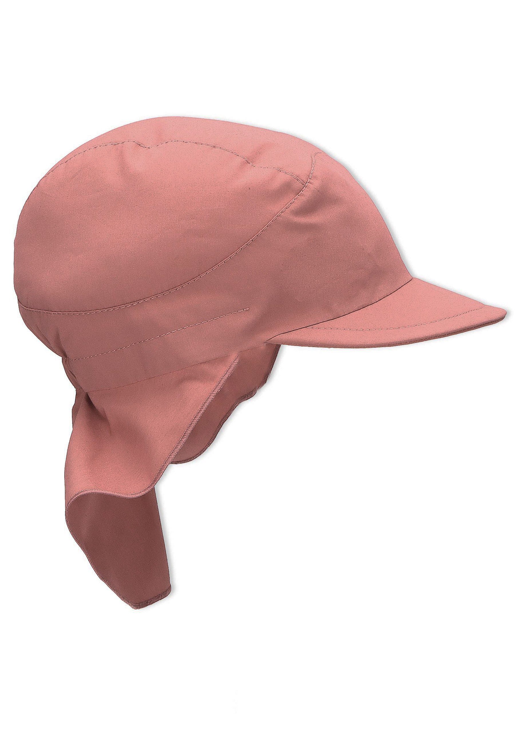 Sterntaler® Schirmmütze UV-Schutz 50+ Schirmmütze mit Nackenschutz Basic (1-St) Kindermütze mit Schirm aus UV-Popeline unifarben – Bild 4 von 5