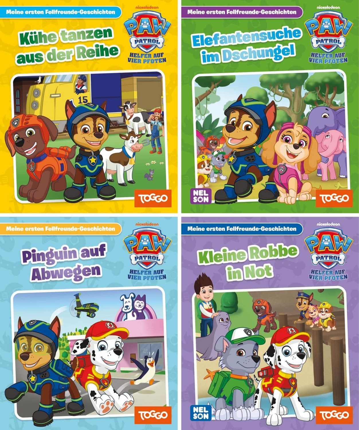 Nelson Mini-Bücher: 4er PAW Patrol 29-32 / diverse