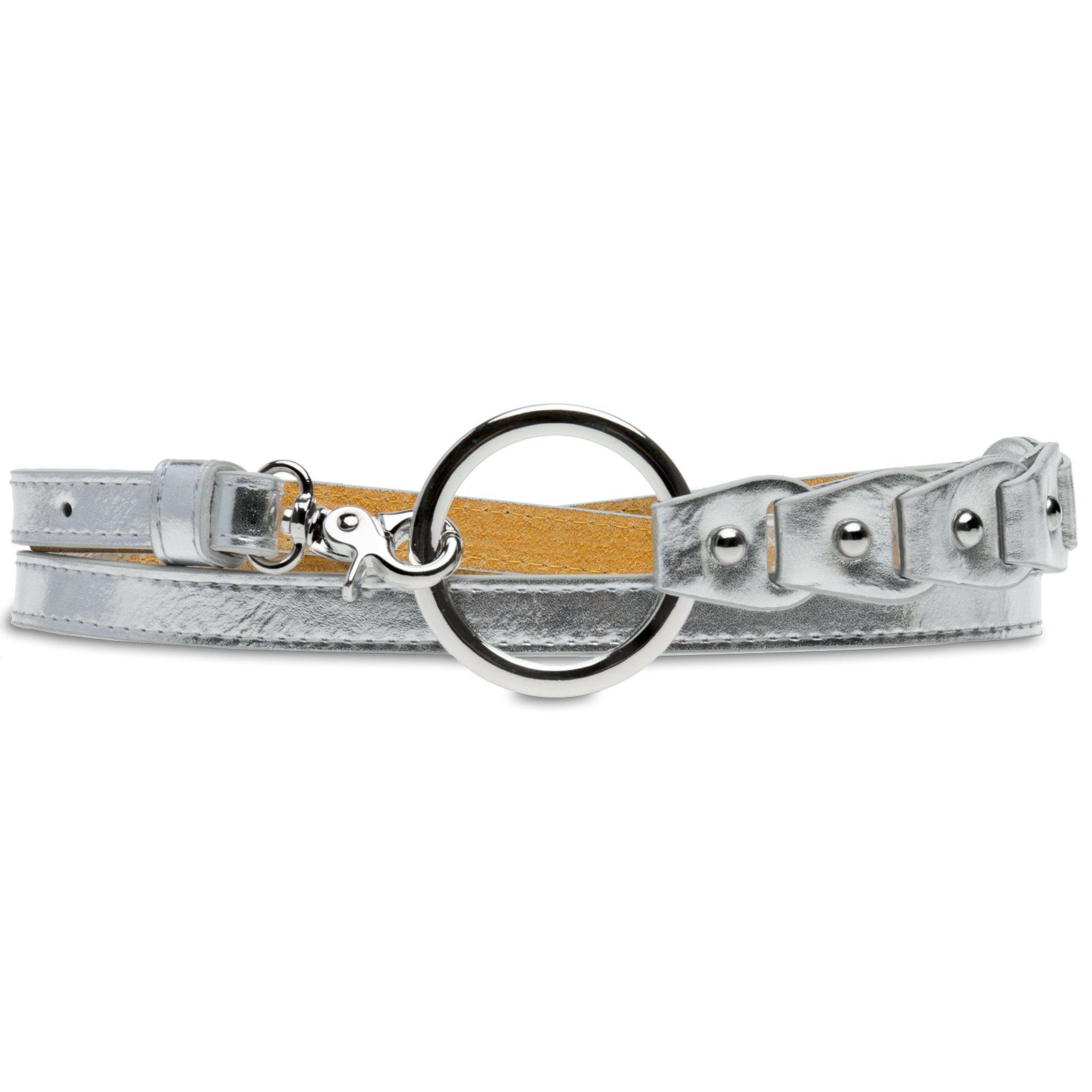Caspar Taillengürtel GU297 schmaler Damen Taillengürtel günstig online kaufen