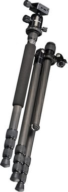 BRESSER BR-2504X8C-B1 Carbon Kamerastativ bis 10 kg verwendbar als Dreibein-,… Dreibeinstativ
