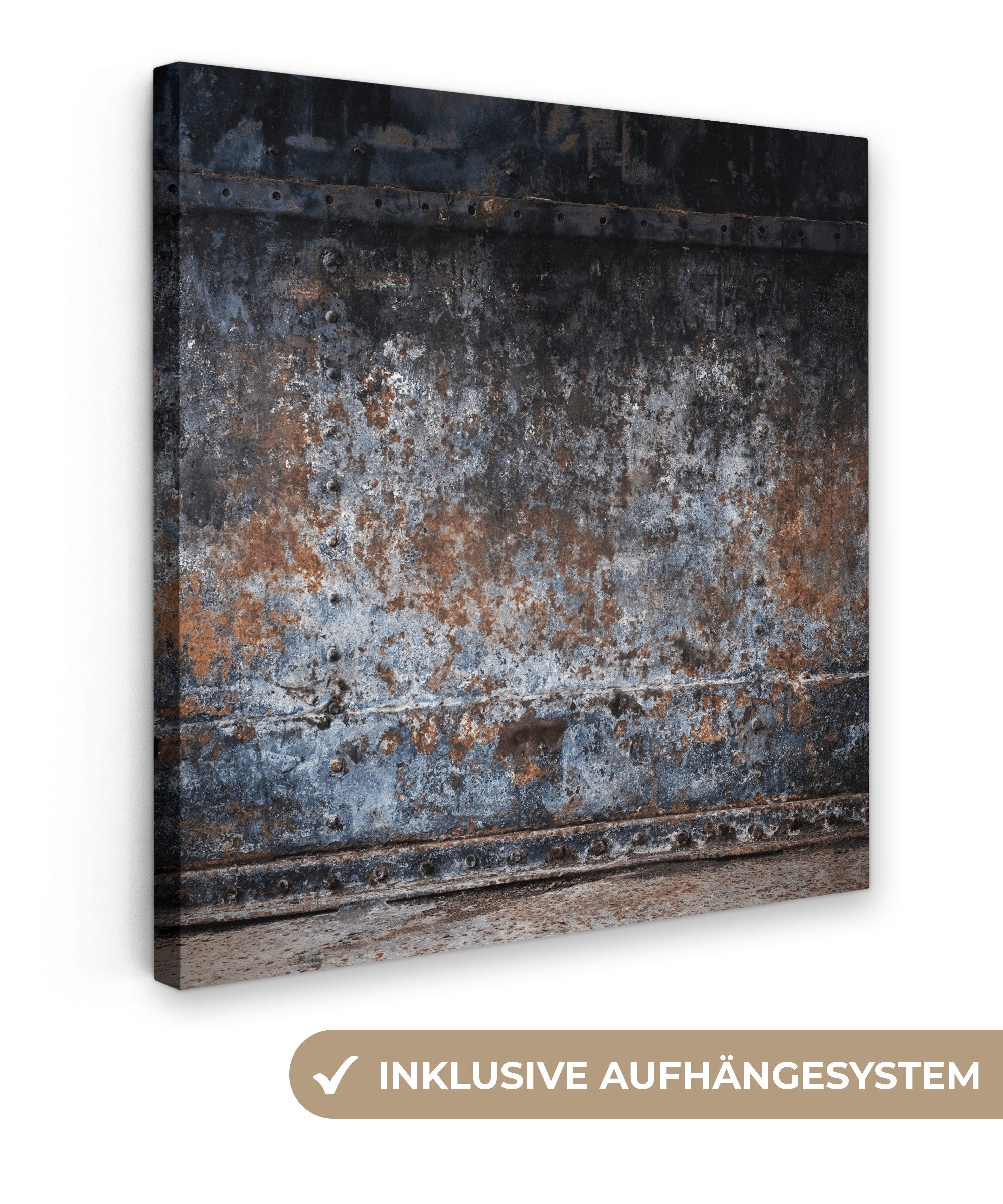 OneMillionCanvasses® Leinwandbild Eisen - Vintage - günstig online kaufen