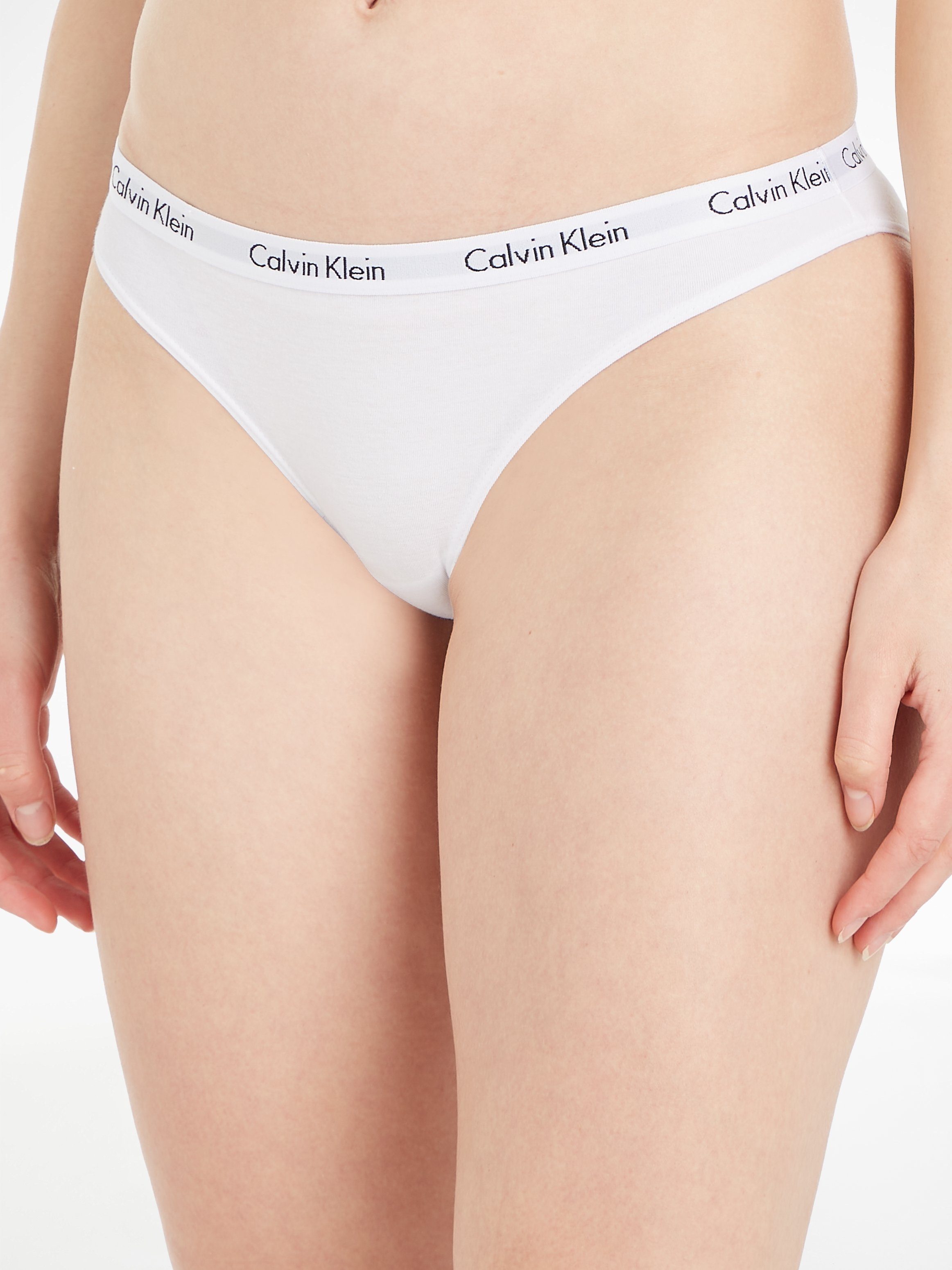 Underwear Logobund klassischem Klein Calvin mit Bikinislip weiß