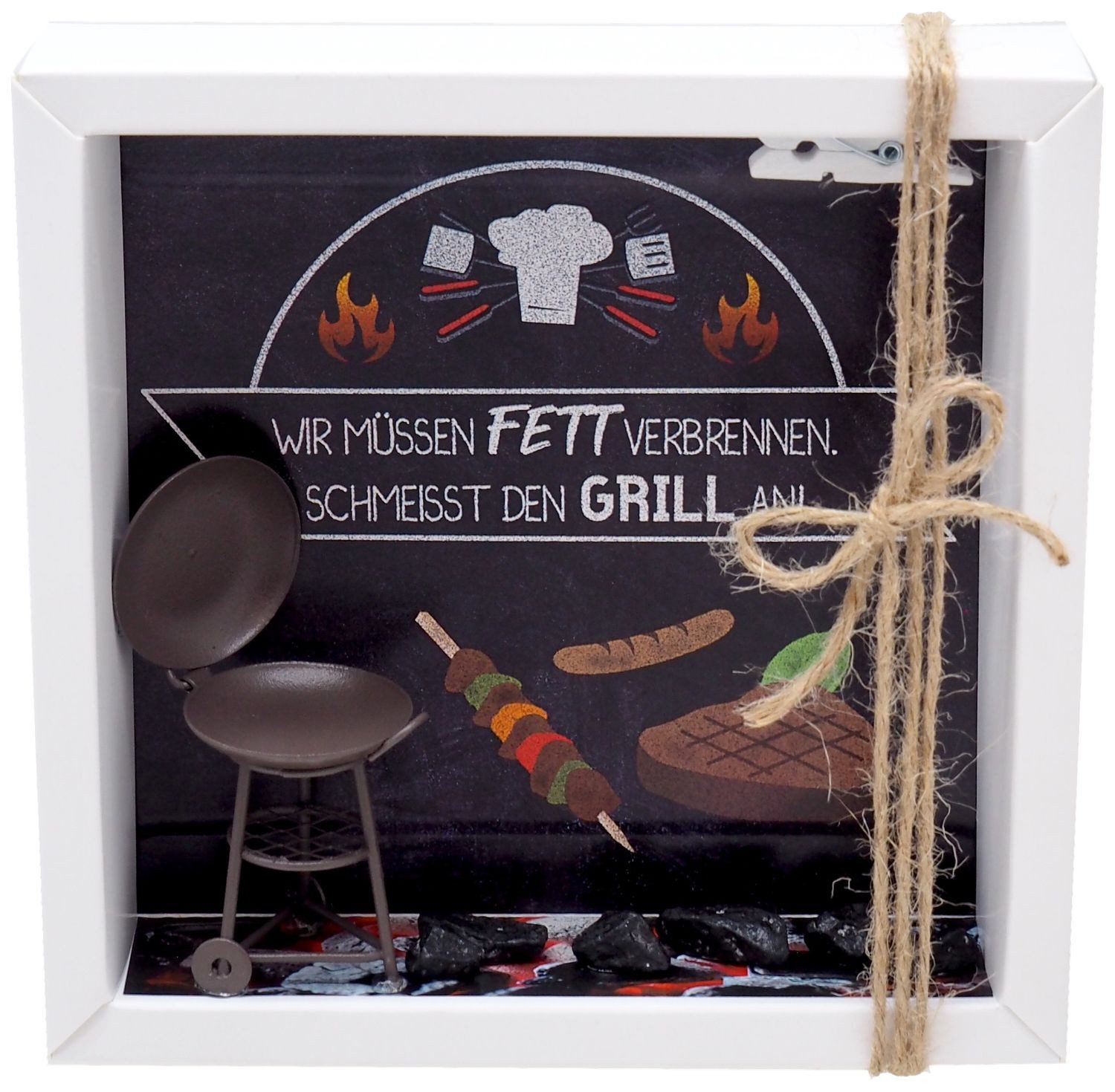 ZauberDeko Geschenkbox Geldgeschenk Grillen Barbecue Mann Geburtstag Gutschein Sommer Party