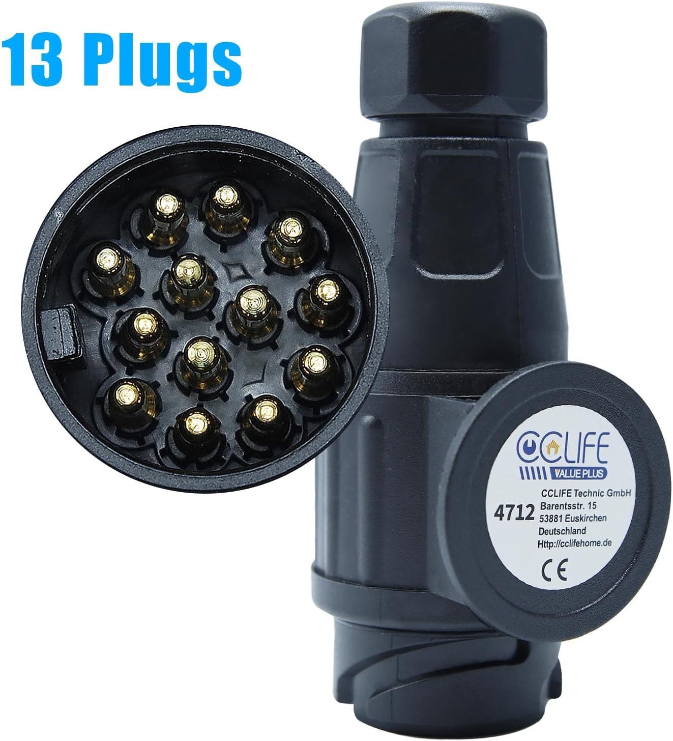 CCLIFE Hänger Adapter Stecker Anhänger Adapter Stecker Anhänger-Adapter