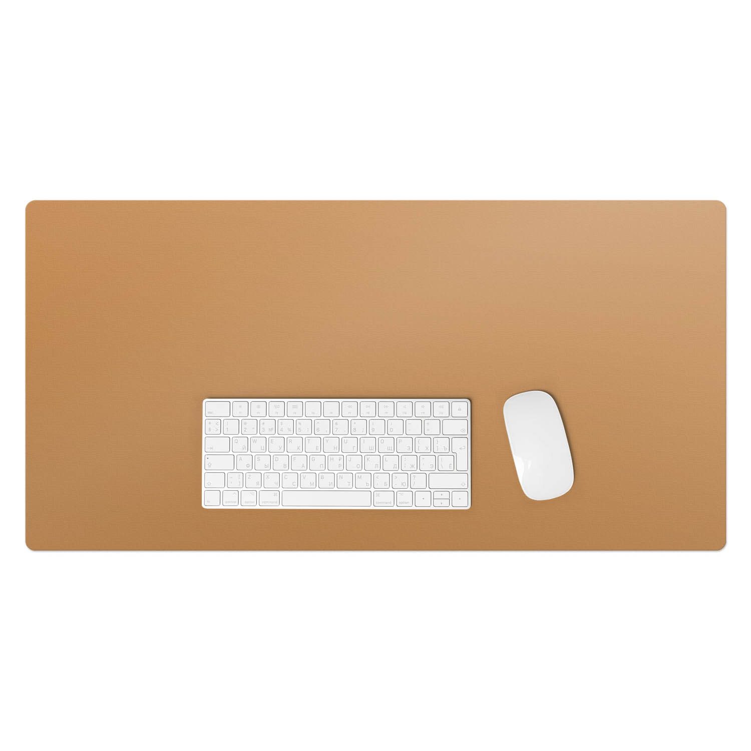 Tulup Schreibtischunterlage Deskpad Farbe Orange Schreibtisch Auflage Büro-Schreibtischmatte