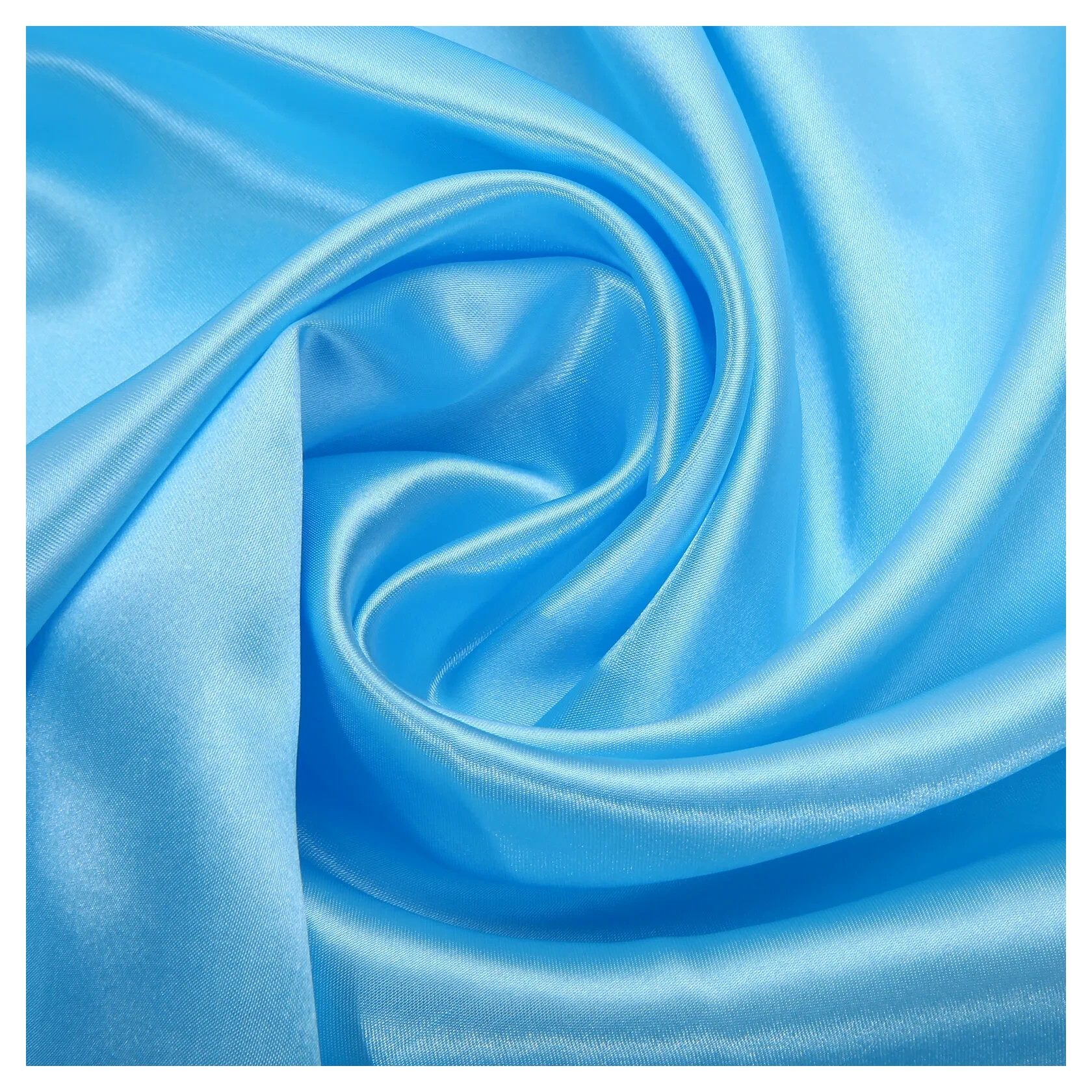 Jirex Trading Company Stoff Satin Meterware für Deko,Basteln,Kleidung 150cm breit UNI