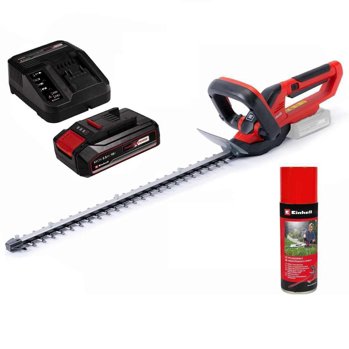 Einhell Akku-Heckenschere Heckenschere GC-CH 1855/1 Li 18V, 55 cm Akku 2.5 günstig online kaufen