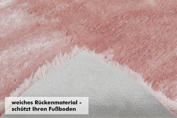 Fellteppich Lamm Fellimitat, Andiamo, rechteckig, Höhe: 20 mm, Kunstfell, sehr weicher Flor, waschbar