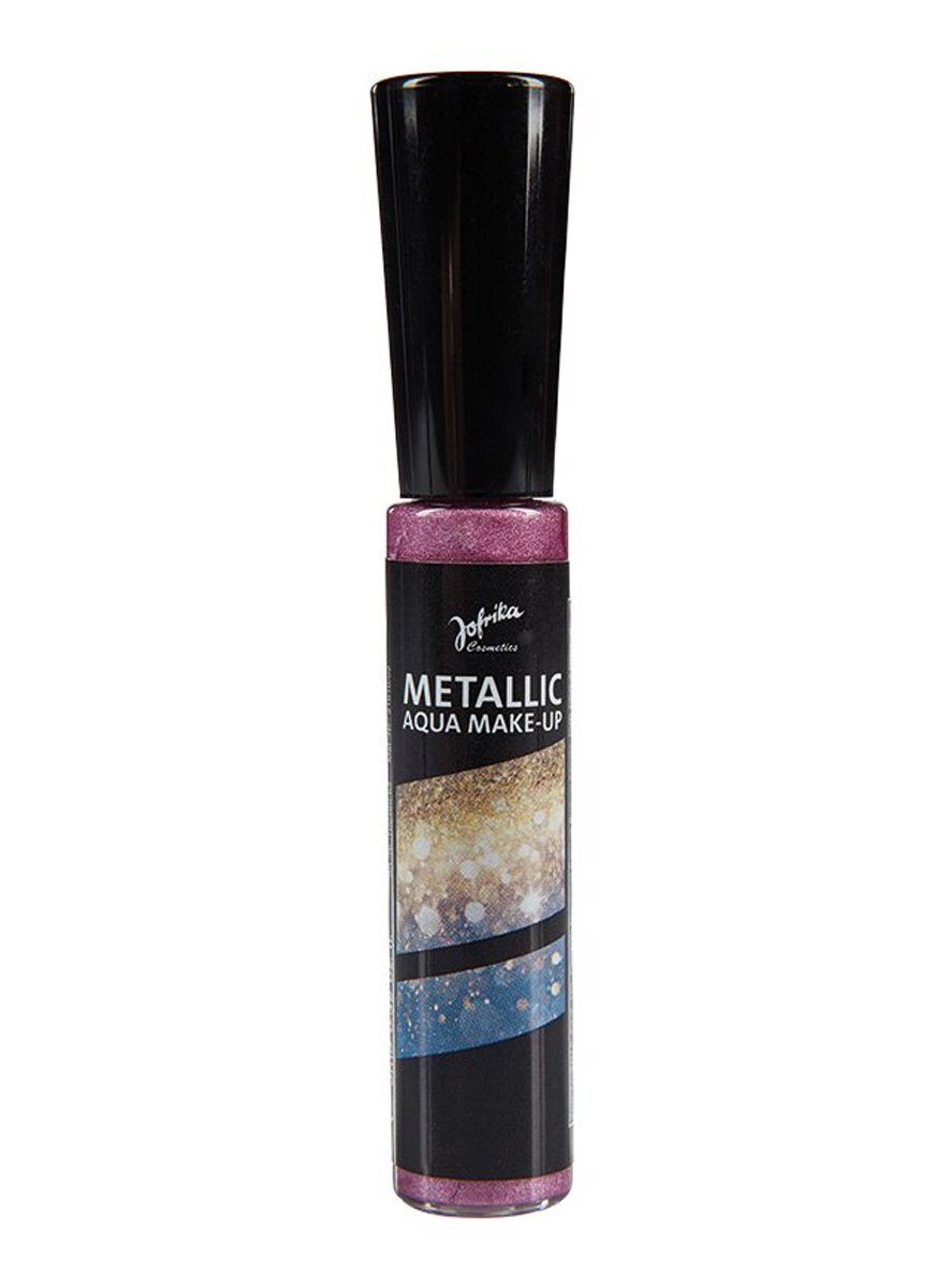 Theaterschminke Metallisches Glitzer-Make-up lila