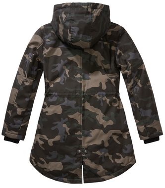 Brandit Parka Damen Winter Jacke Parka Mantel Outdoor Jacke warm Teddyfell