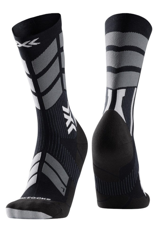 X-Socks Wandersocken X-Country Perform Crew schwarz/grau - 1 Paar