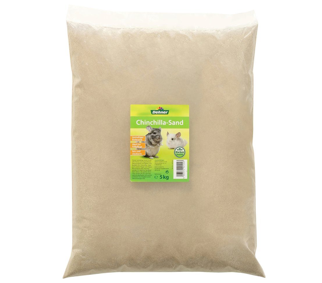 Kleintierhaus Chinchilla-Sand, tonhaltig, 5 kg