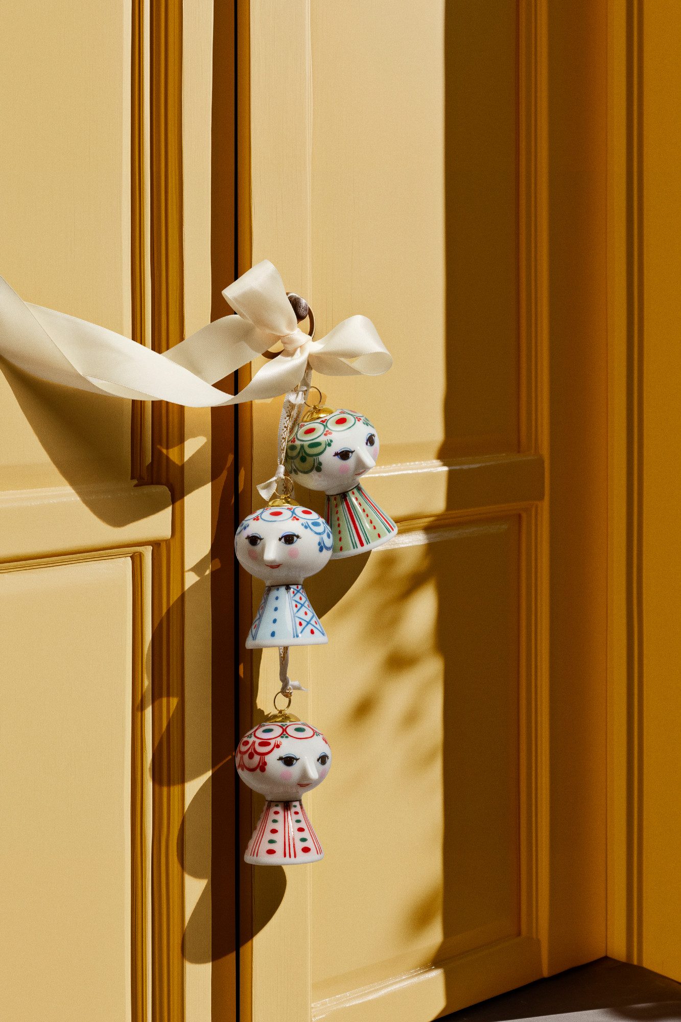 Bjørn Wiinblad Christbaumschmuck Bjørn Wiinblad Eva Hängeschmmuck Weihnachten Porzellan 7,5 cm