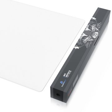 Titanwolf Gaming Mauspad extralarge Mousepad 1500 x 800 x 3 mm, abwaschbar, XXXL Tischunterlage, Gummiunterseite rutschfest, strapazierfähig