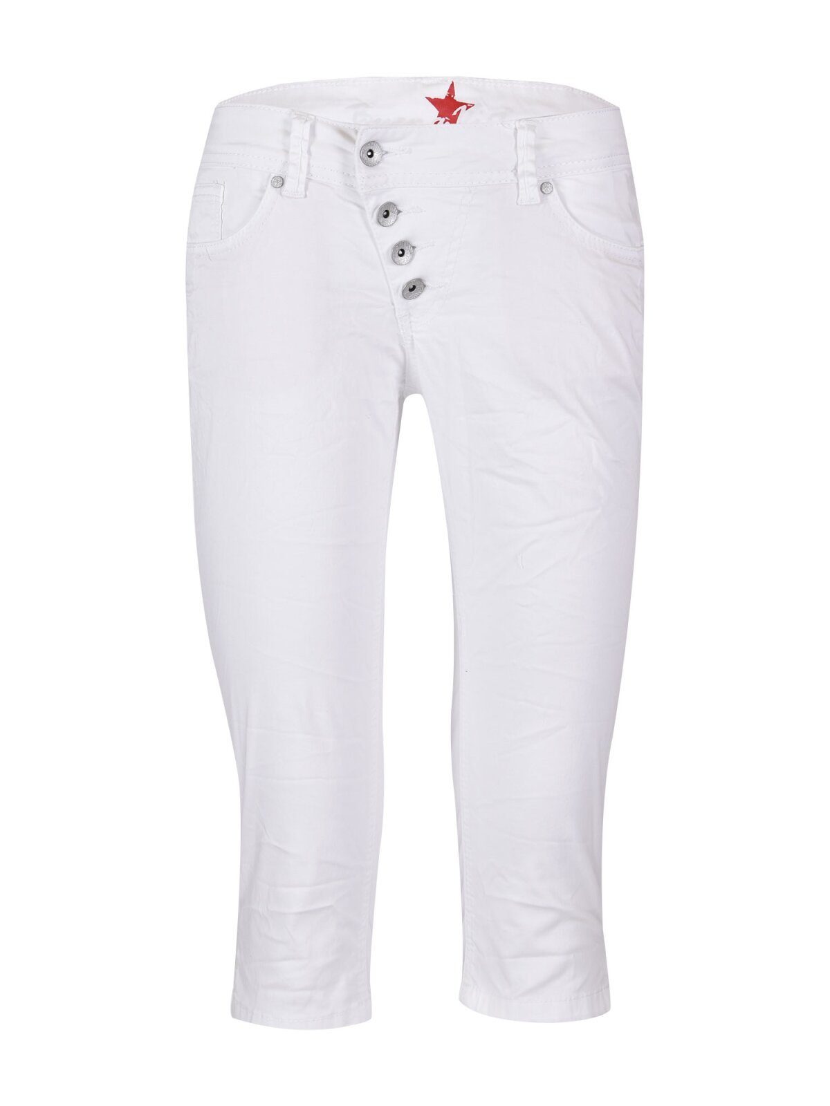 Buena Vista Stretch-Jeans BUENA VISTA MALIBU CAPRI white 888 B5232 4003.032 - Stretch Twill