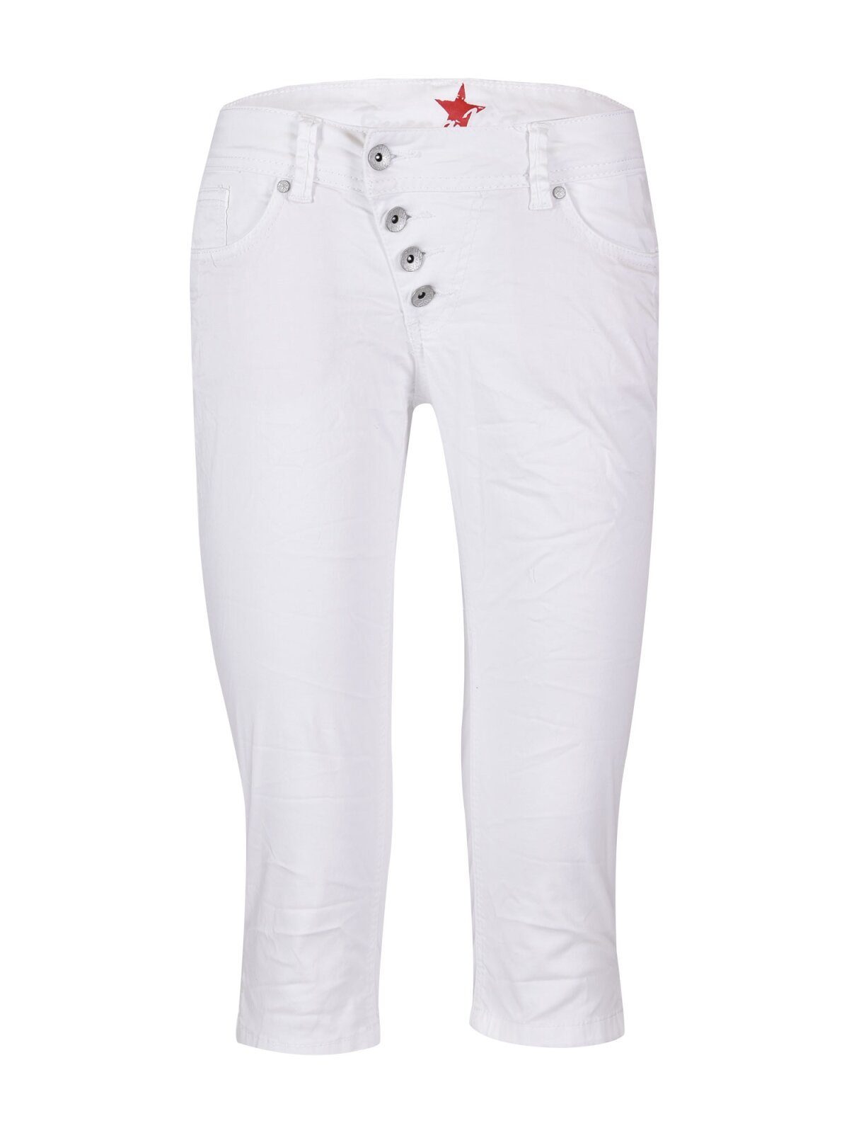 888 Vista Stretch-Jeans BUENA MALIBU Buena white B5232 CAPRI Twill - Stretch VISTA 4003.032