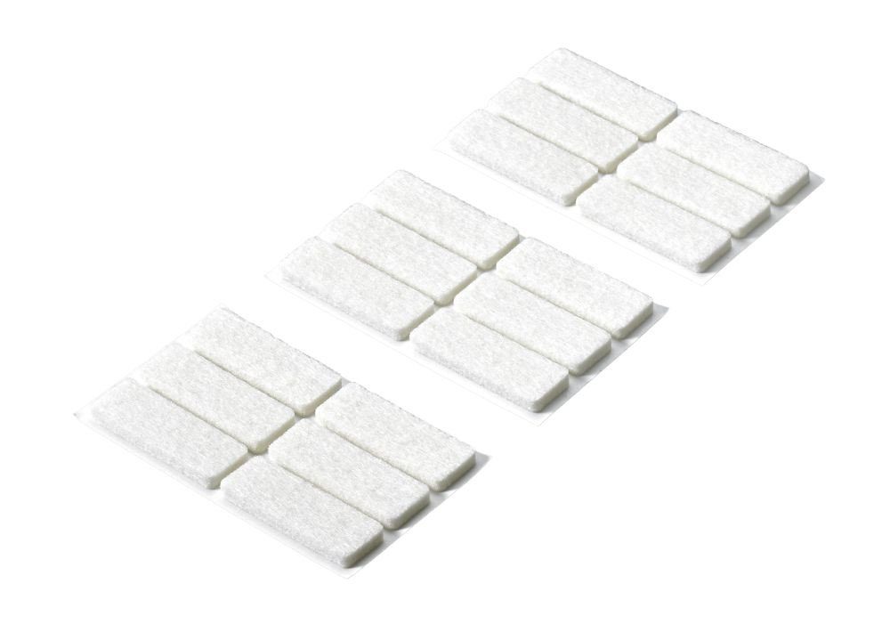 Hettich Повстяні планери Hettich Повстяні планери weiß 16 x 44 x 4.5 mm - 18