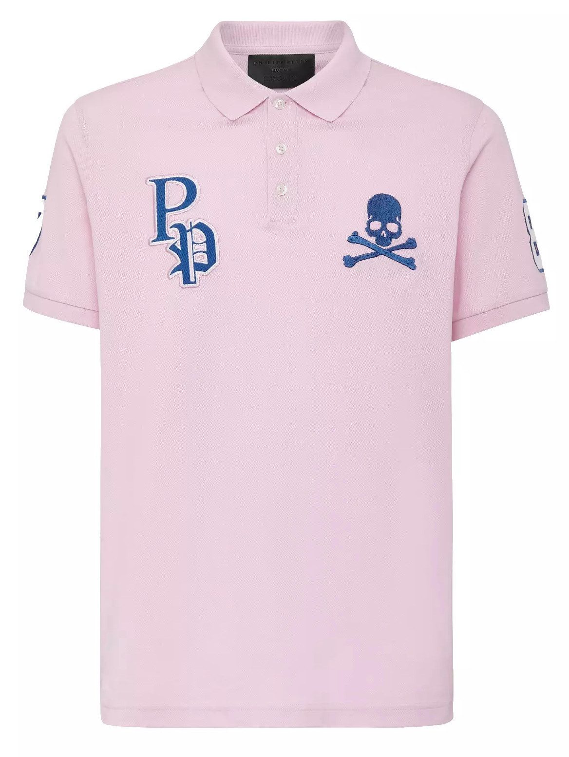 PHILIPP PLEIN Poloshirt SS Multi Skull Logo Polohemd günstig online kaufen