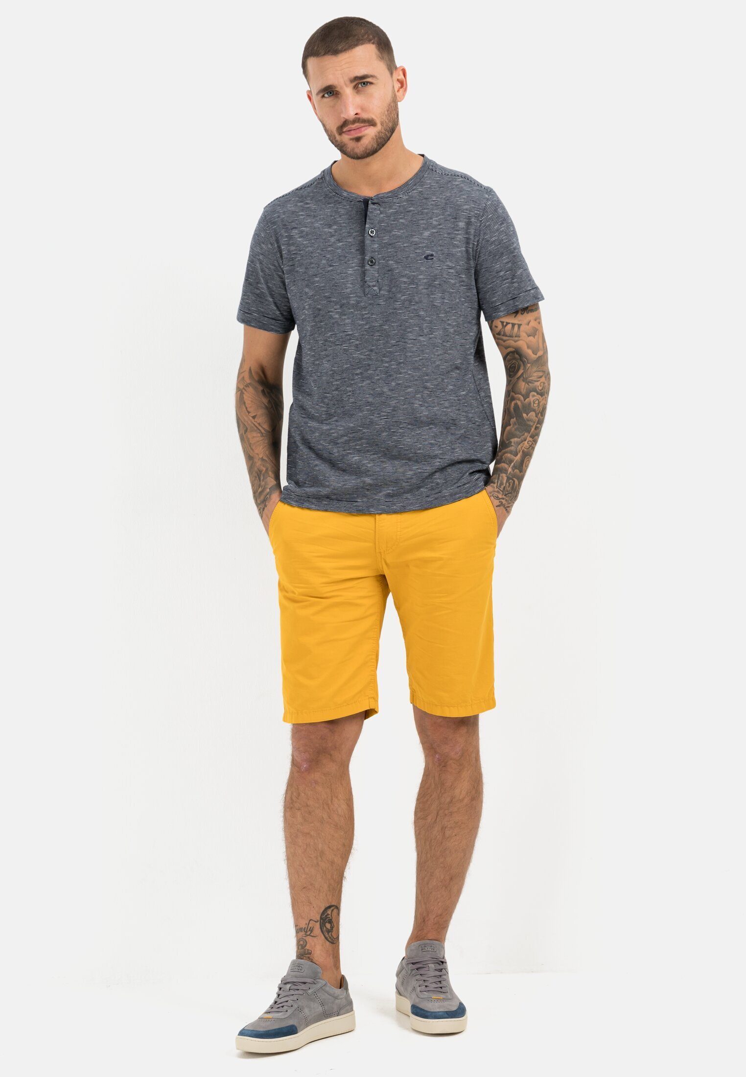 camel active Chinoshorts aus reiner Baumwolle