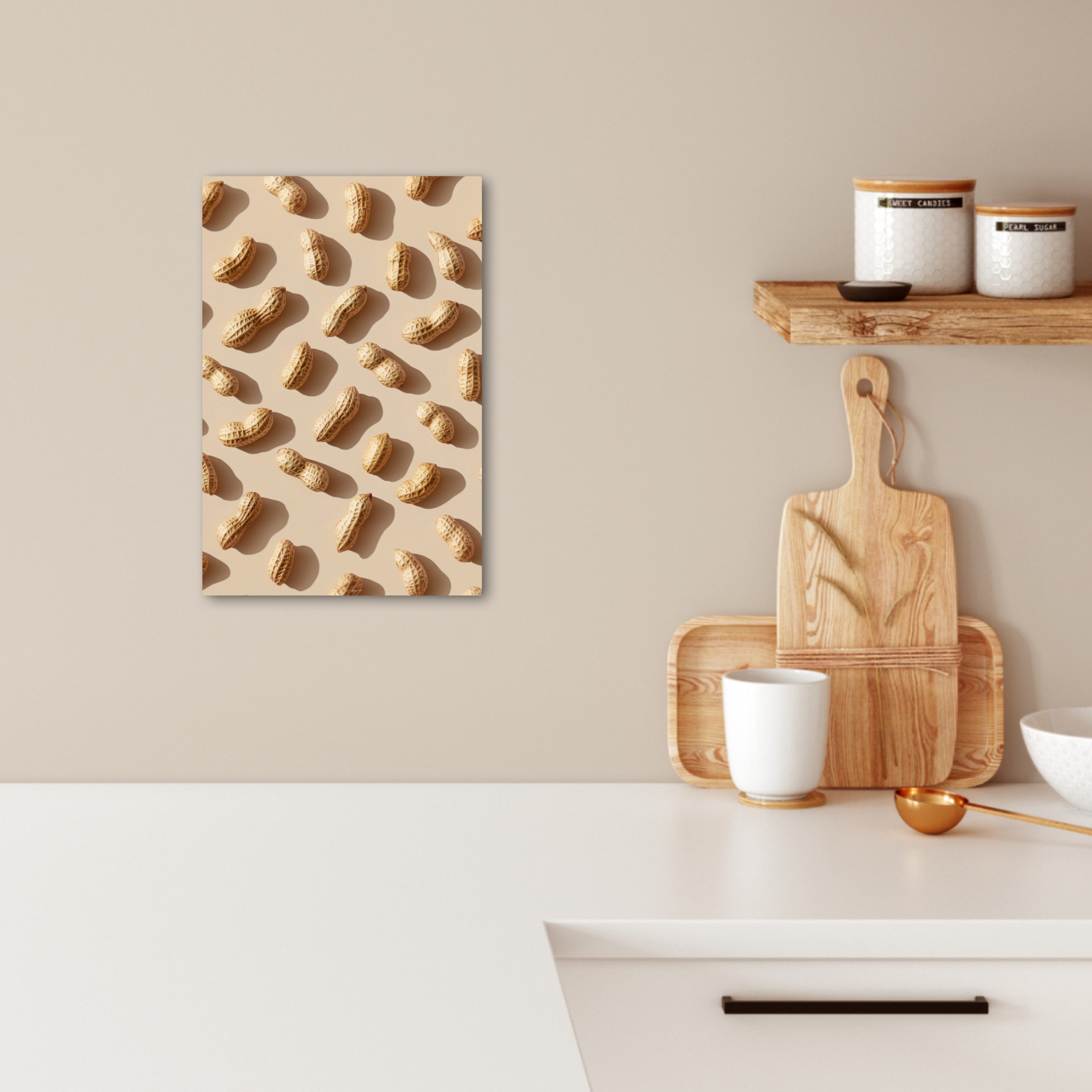 OneMillionCanvasses® Leinwandbild Peanuts - Muster - günstig online kaufen