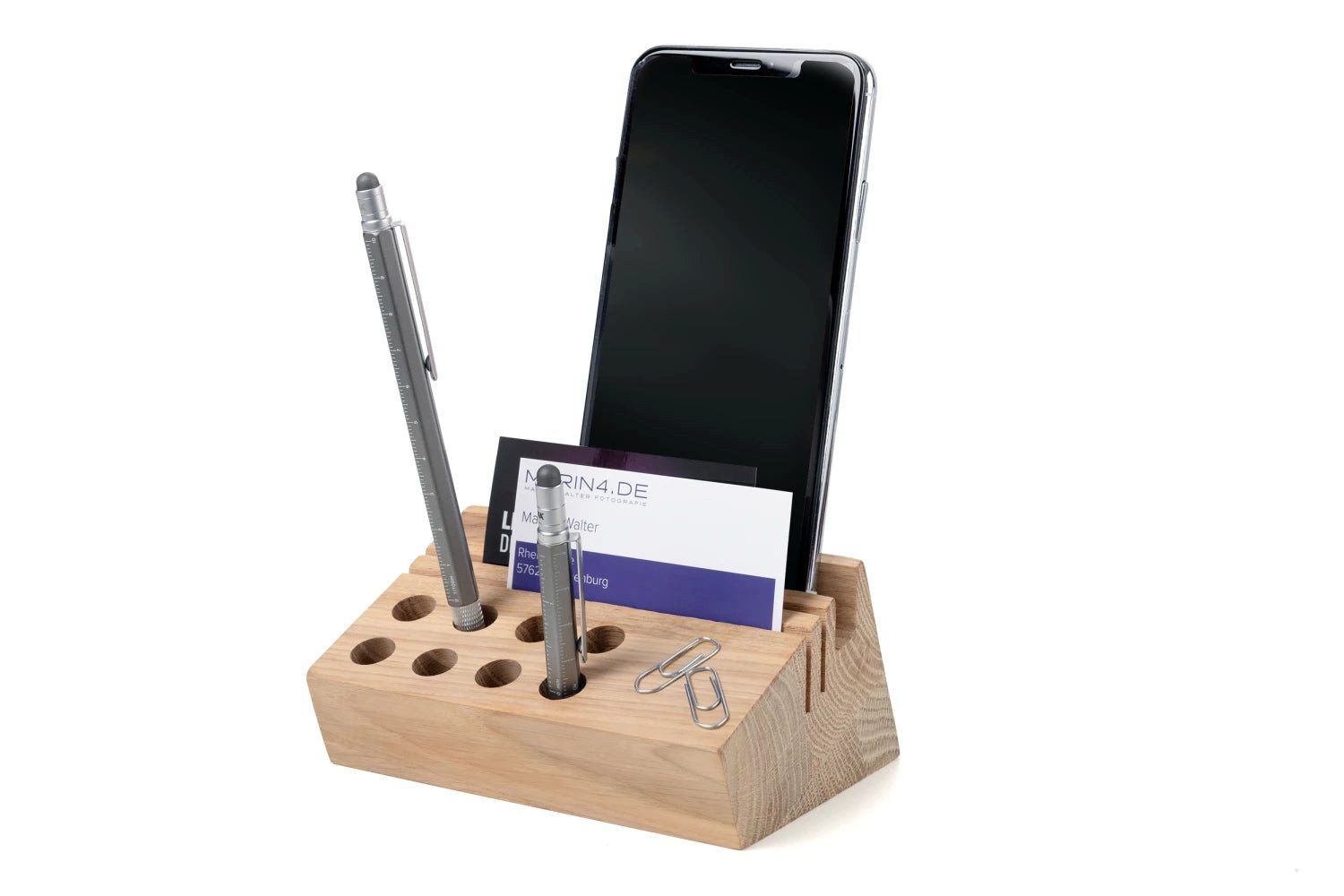 TROIKA Schreibgeräteetui HOLZWEG PEN STAND
