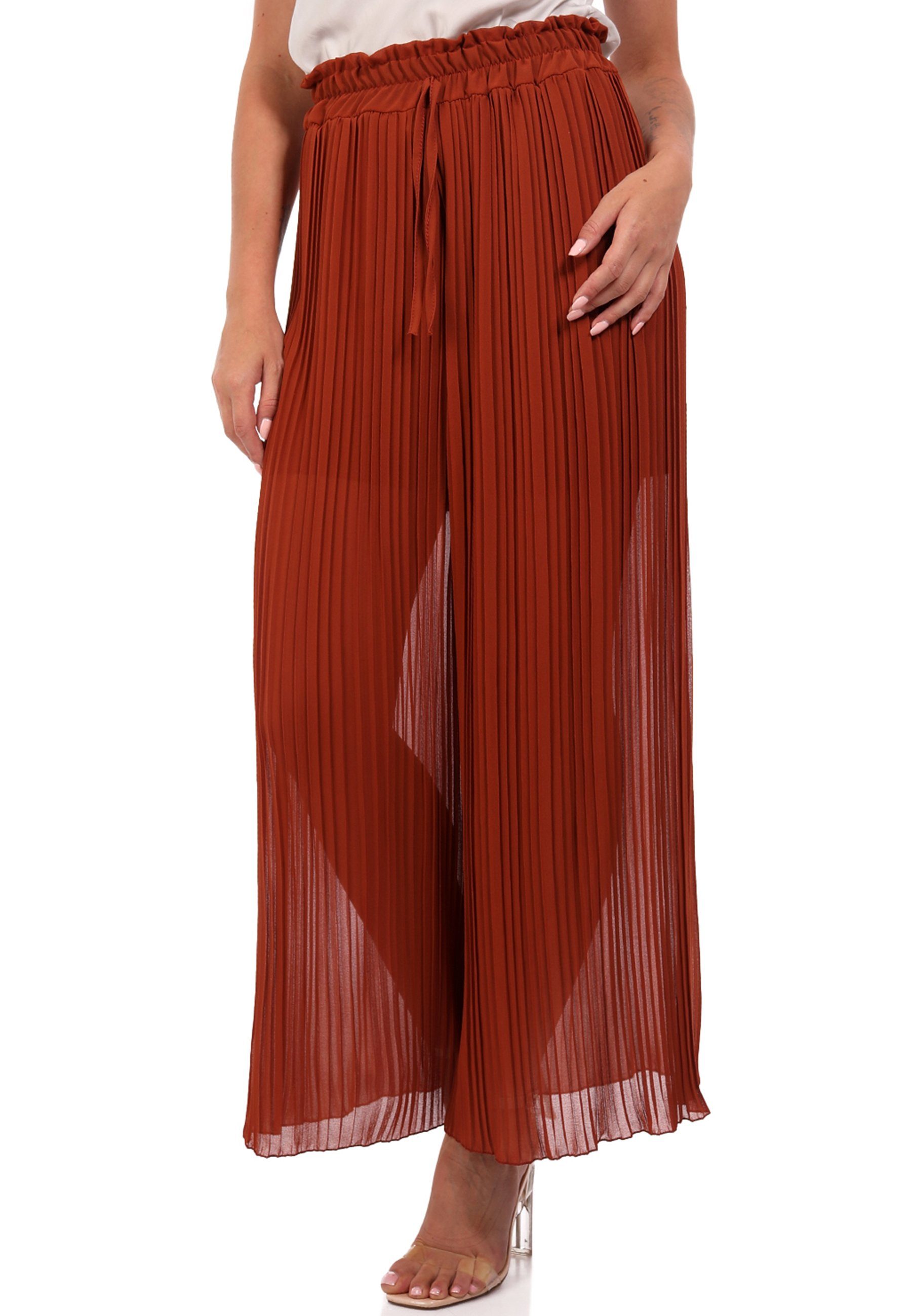 YC Fashion & Style Schlupfhose Plissee günstig online kaufen