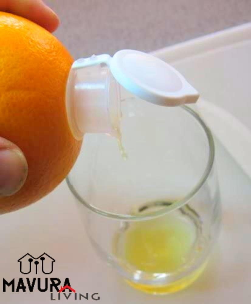 Manuell Entsafter Zitruspresse Handsaftpresse Orangen Limetten Zitrone Squeezer 