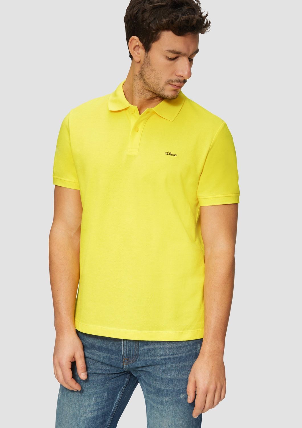 s.Oliver Poloshirt Poloshirt Kragen, Knopfleiste, kurzarm günstig online kaufen