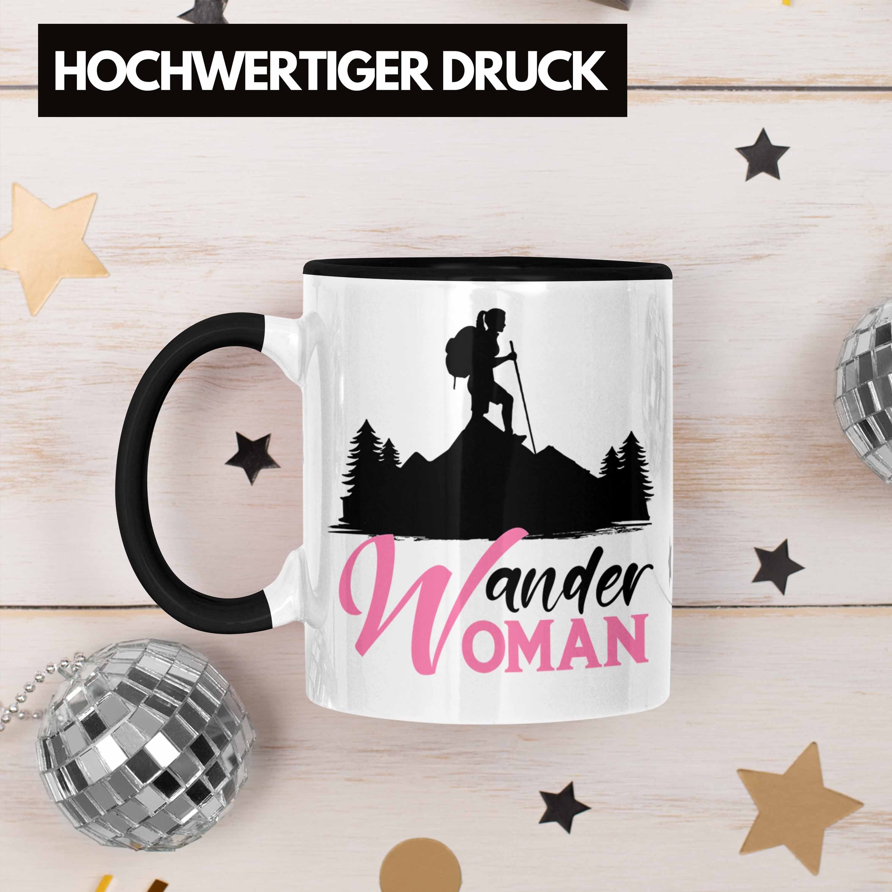 Trendation Tasse Trendation - Wander Woman Tasse Geschenk Wandern Frauen Geschenkidee L
