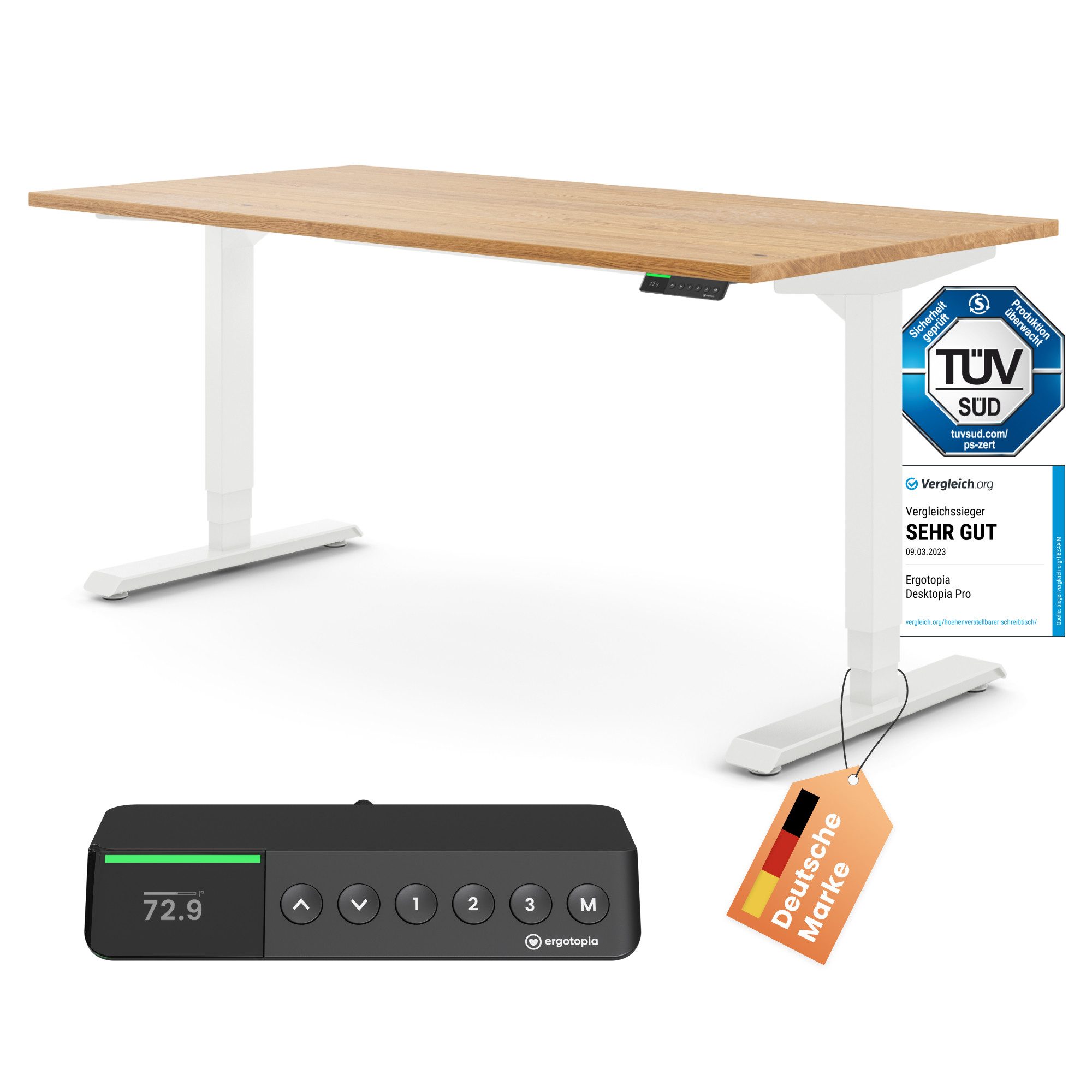 Ergotopia Schreibtisch Desktopia Pro X elektrisch günstig online kaufen