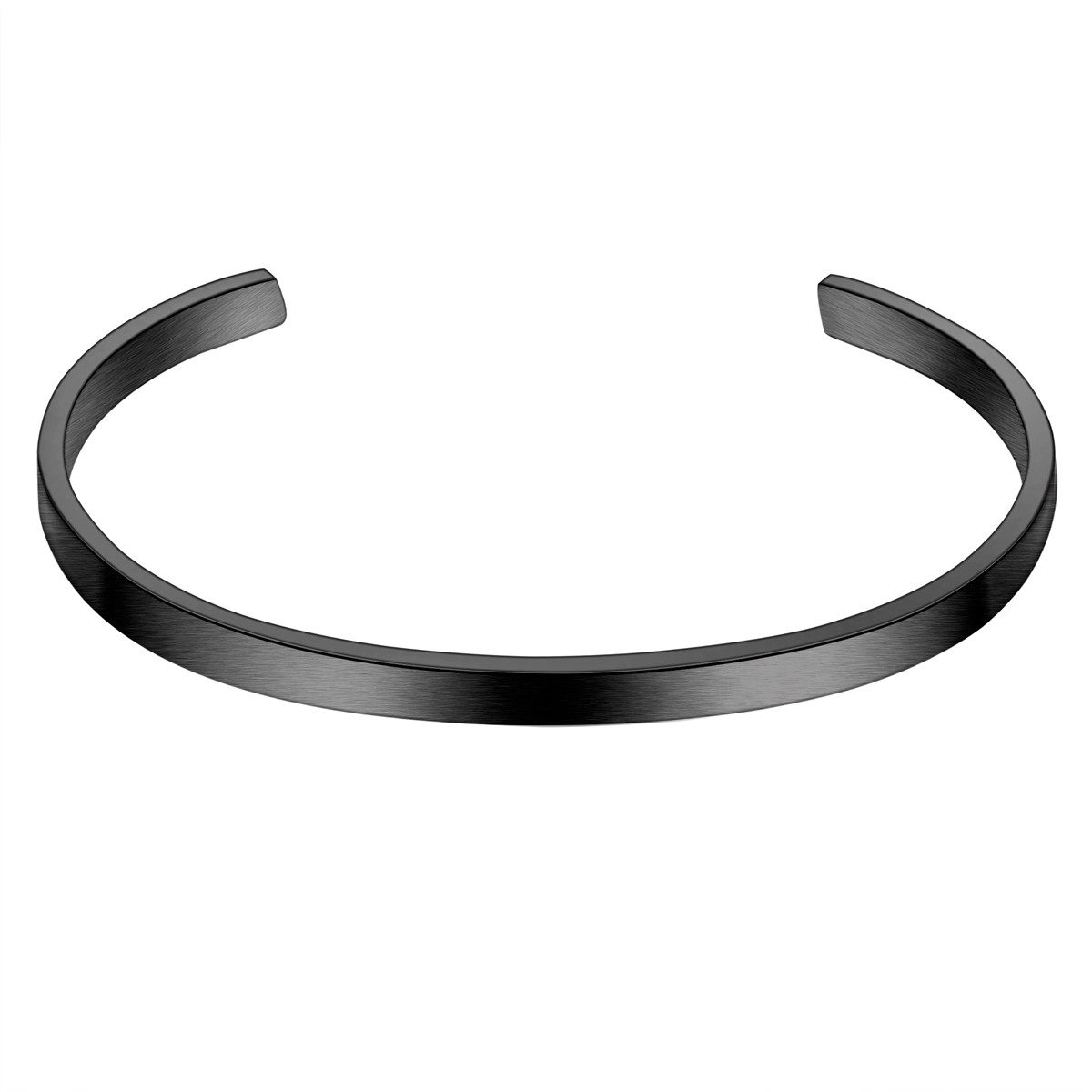 True Rebels Armreif schwarz günstig online kaufen