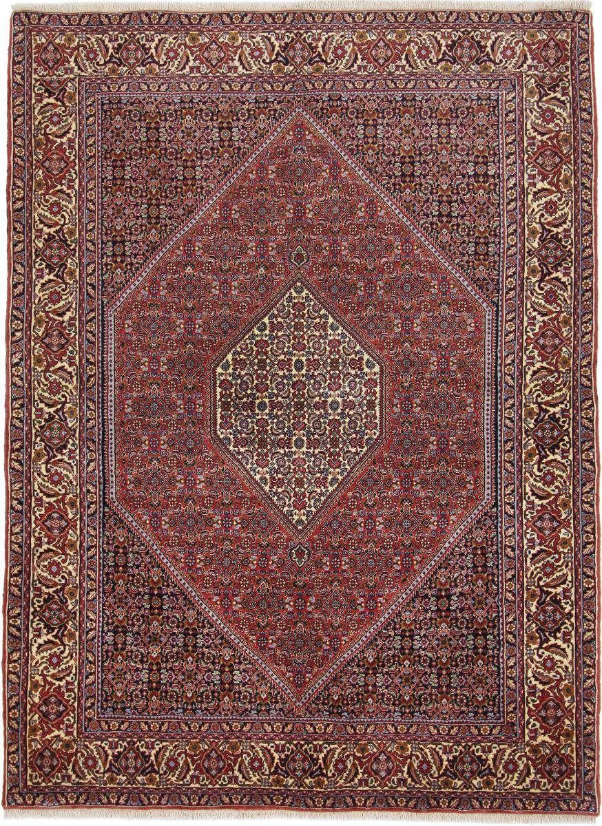 Orientteppich Bidjar Tekab 164x228 Handgeknüpfter Orientteppich / Perserteppich, Nain Trading, rechteckig, Höhe: 15 mm