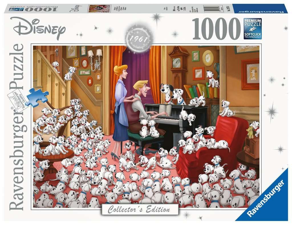 Ravensburger Puzzle Disney - 101 Dalmati, Puzzleteile