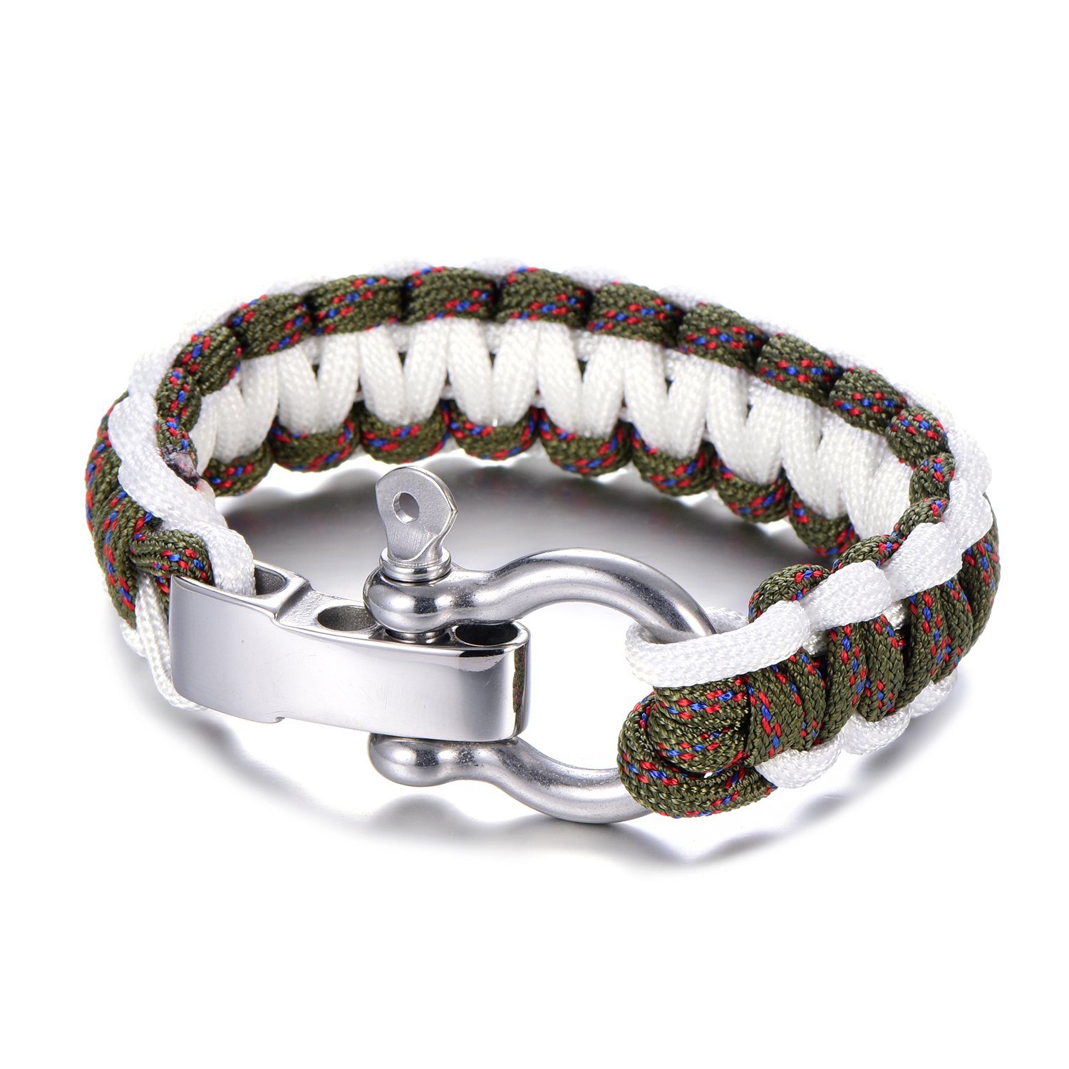 DonDon Armband DonDon Herren Survivalarmband Paracord günstig online kaufen