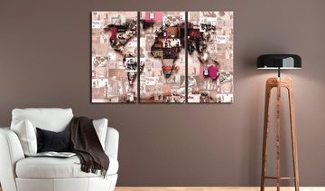 Artgeist Wandbild Banksy Graffiti Collage