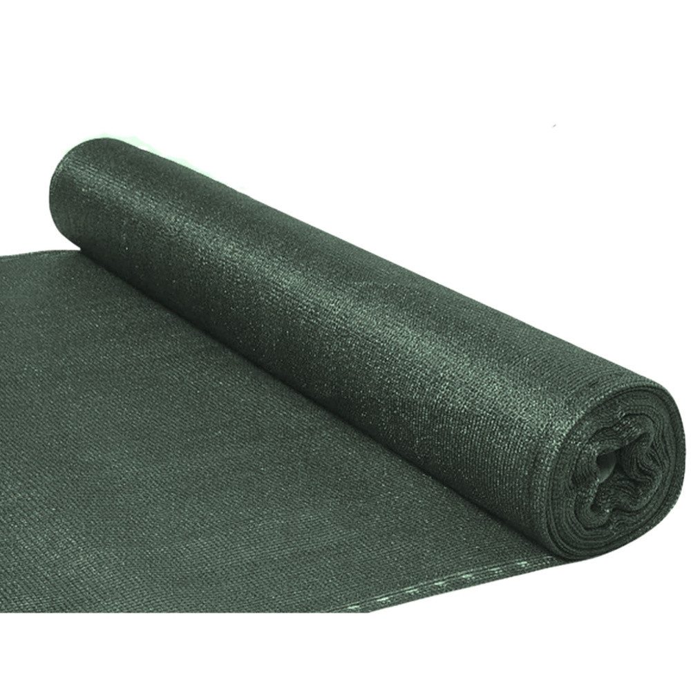 LEAN TOYS Schutznetz Schattiernetz Sichtschutznetz Zaunblende, BxL: 2.0x10.0 m, (Spar-Set, 1-St., 1,5 x 10 m UV-beständig), 90 % Beschattung, UV-beständig, 60 Kabelbinder