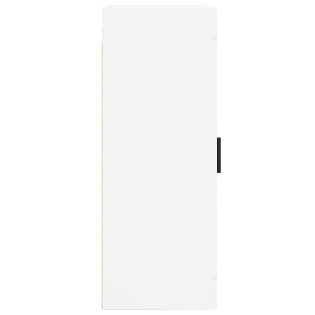 Wandschrank vidaXL St) Holzwerkstoff cm (1 34,5x34x90 Sideboard Weiß