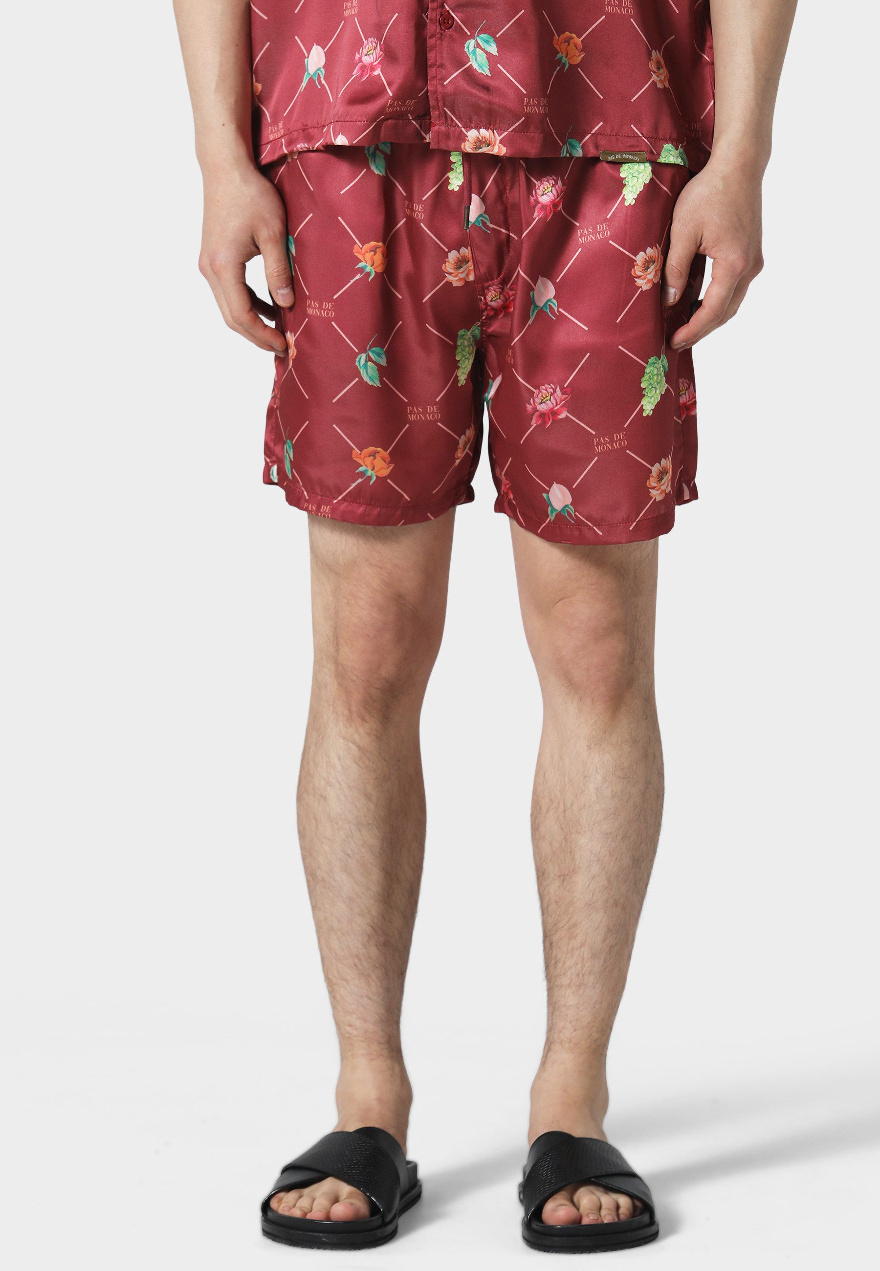 Pas De Monaco Shorts Pas De Monaco FRUIT MONOGRAM SHORTS (1-tlg)