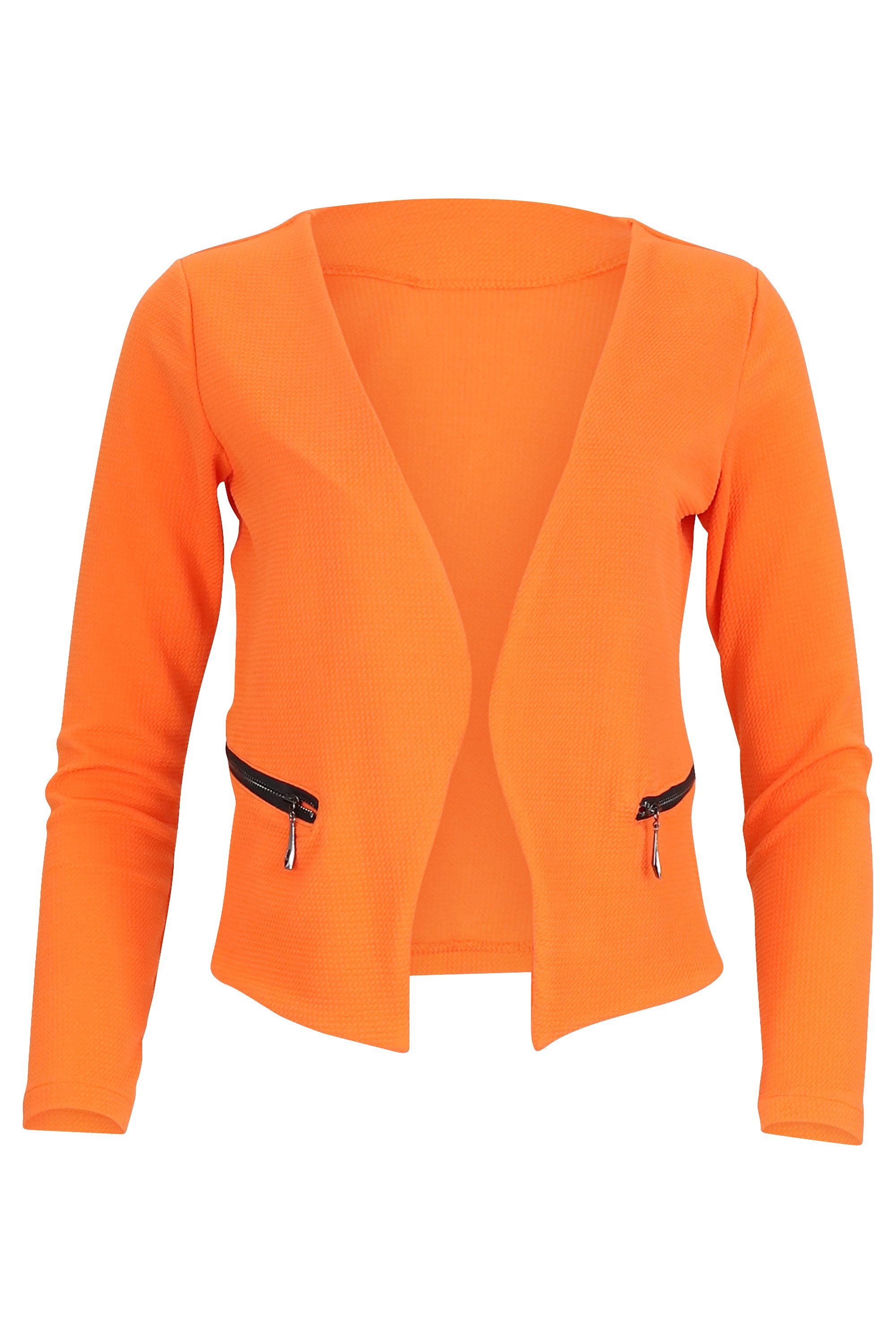 malito more than fashion Jackenblazer malito Damen Blazer ohne Kragen, Sakk günstig online kaufen