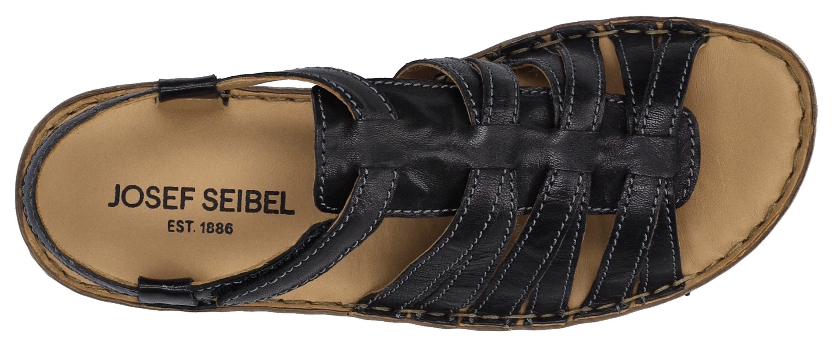Josef Seibel Ivy 02 Sandale, Riemchensandale, Komfortschuh mit Lederfutter