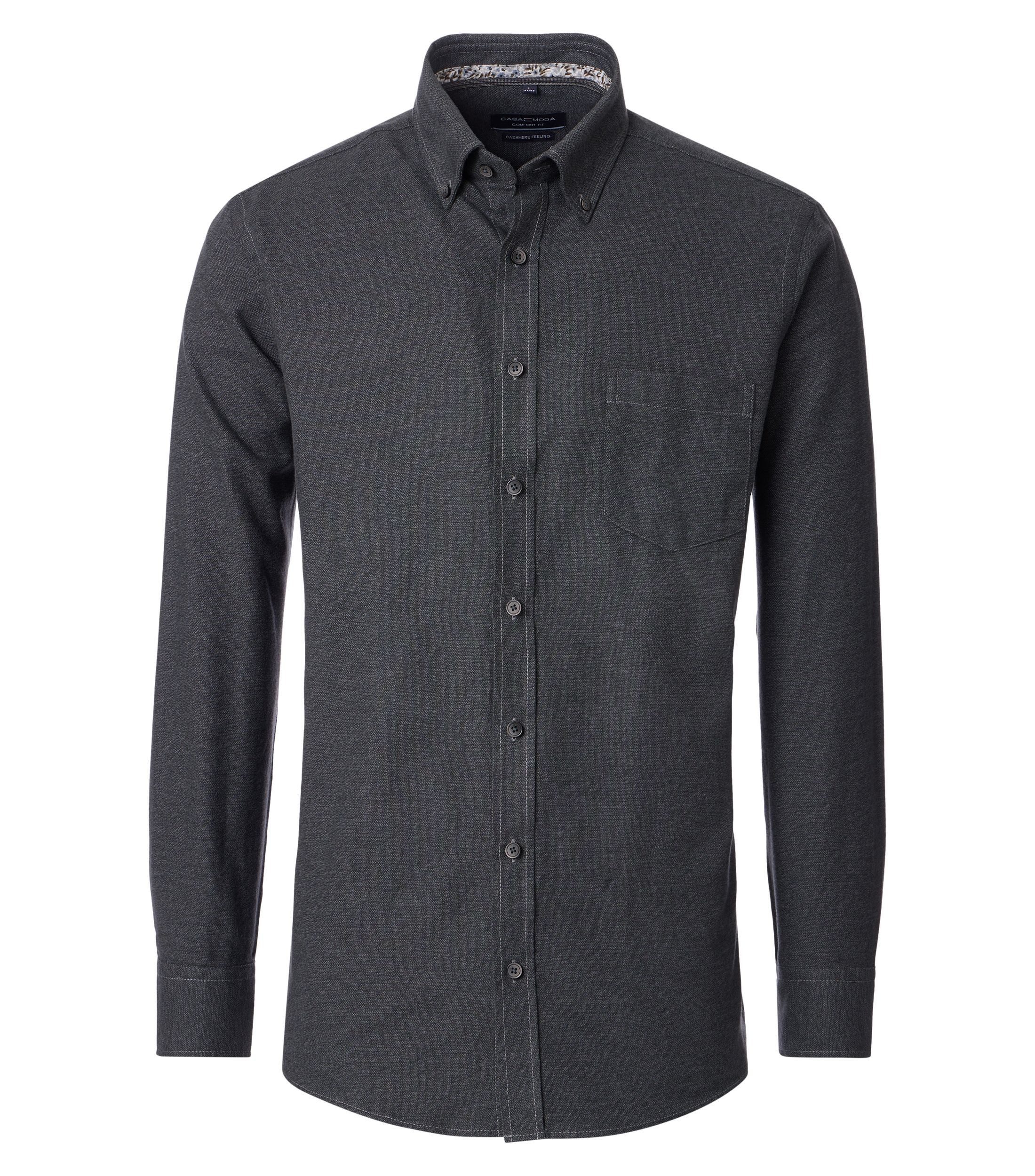 CASAMODA Langarmhemd CASAMODA Freizeithemd uni günstig online kaufen