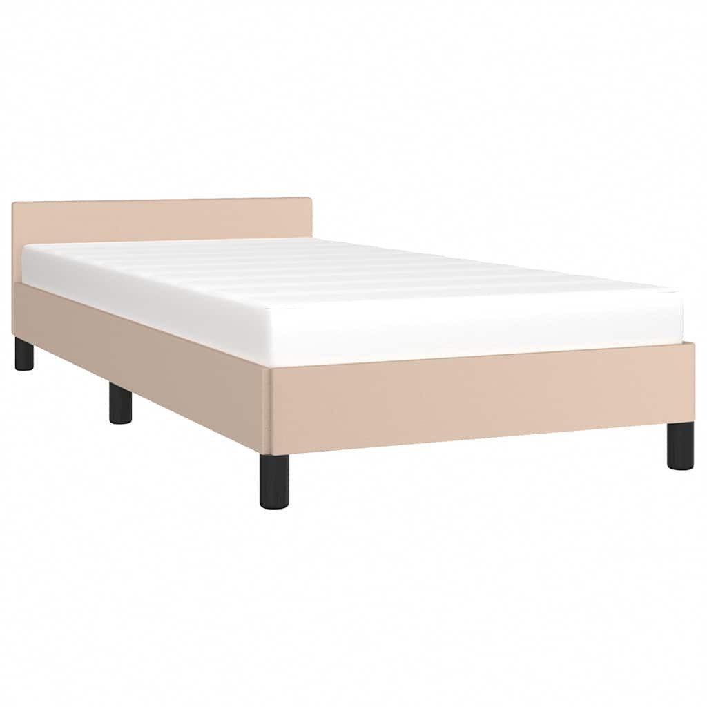 vidaXL Bett Bettgestell mit Kopfteil ohne günstig online kaufen